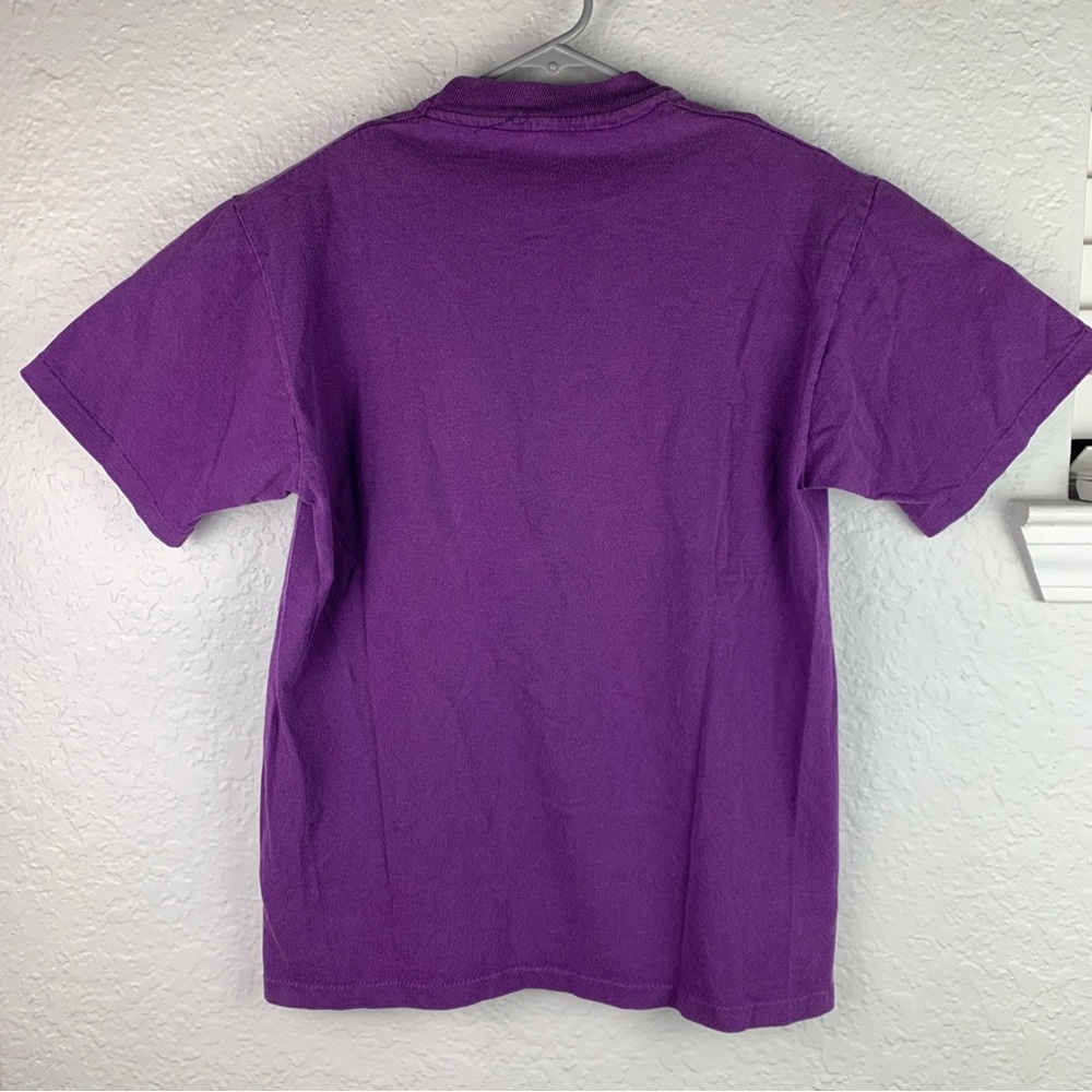 Vintage Disney World 25th Anniversary Shirt Purple Single Stitch Adult Small - Picture 2 of 5